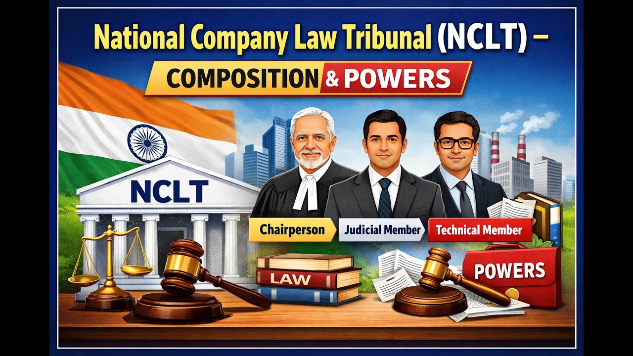 NCLT: объяснение для экзамена на степень бакалавра права: состав, полномочия и роль в корпоративн...