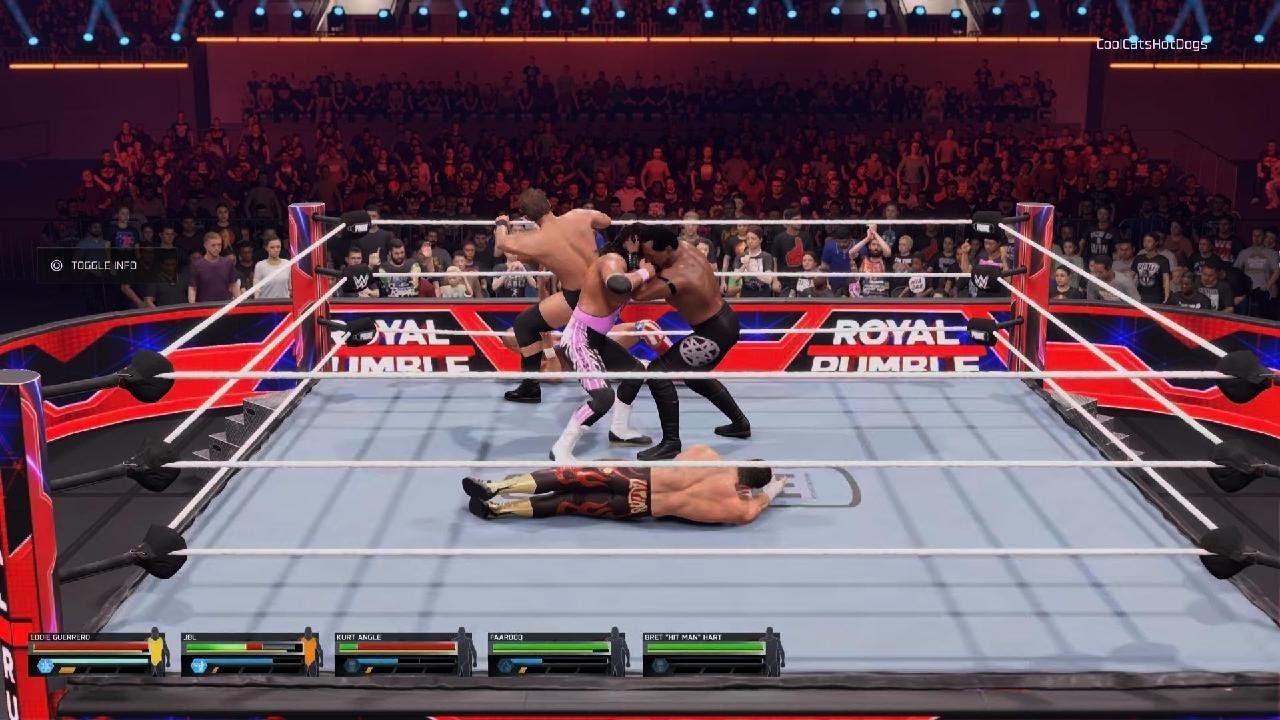 WWE 2K25 Royal Rumble MONDAY NIGHT WARS
