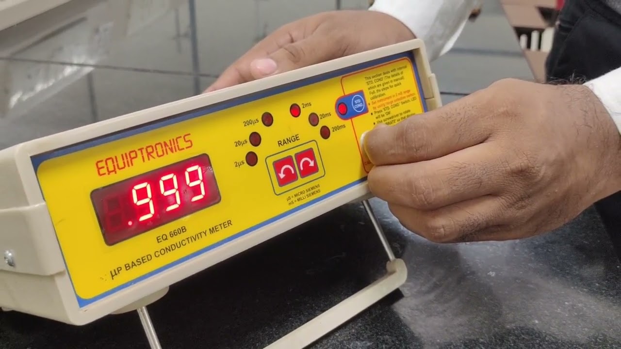 Calibration of conductometer