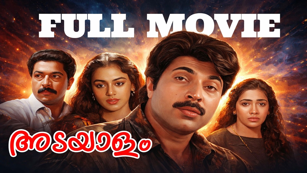 Adayalam | Malayalam Crime Thriller Full Movie | Mammootty | Rekha | Shobana | Big One Media