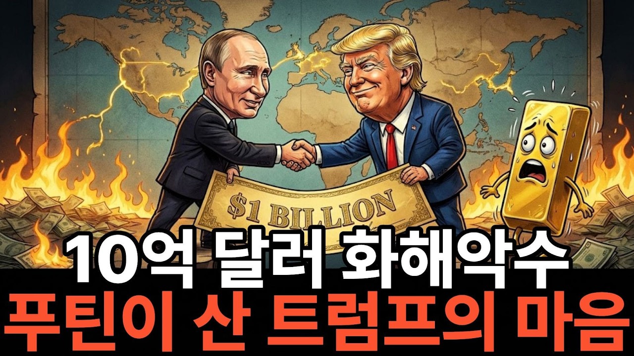 푸틴과 트럼프가 같은편? 10억 달러 평화위 공조가 부른 탈달러화 가속화