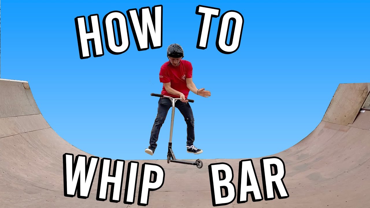HOW TO WHIP BAR ON A SCOOTER