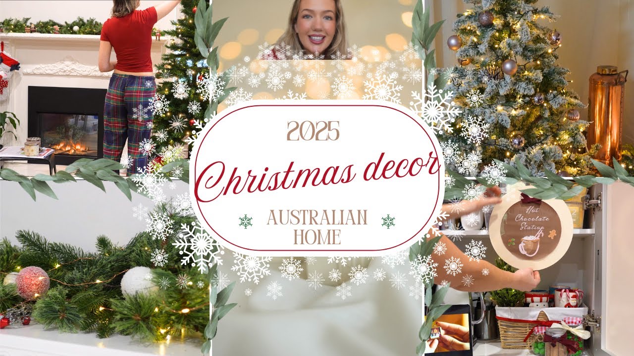 CHRISTMAS DECORATING 2025 | Australian Christmas | Festive decor inspiration | Vlogmas 2025