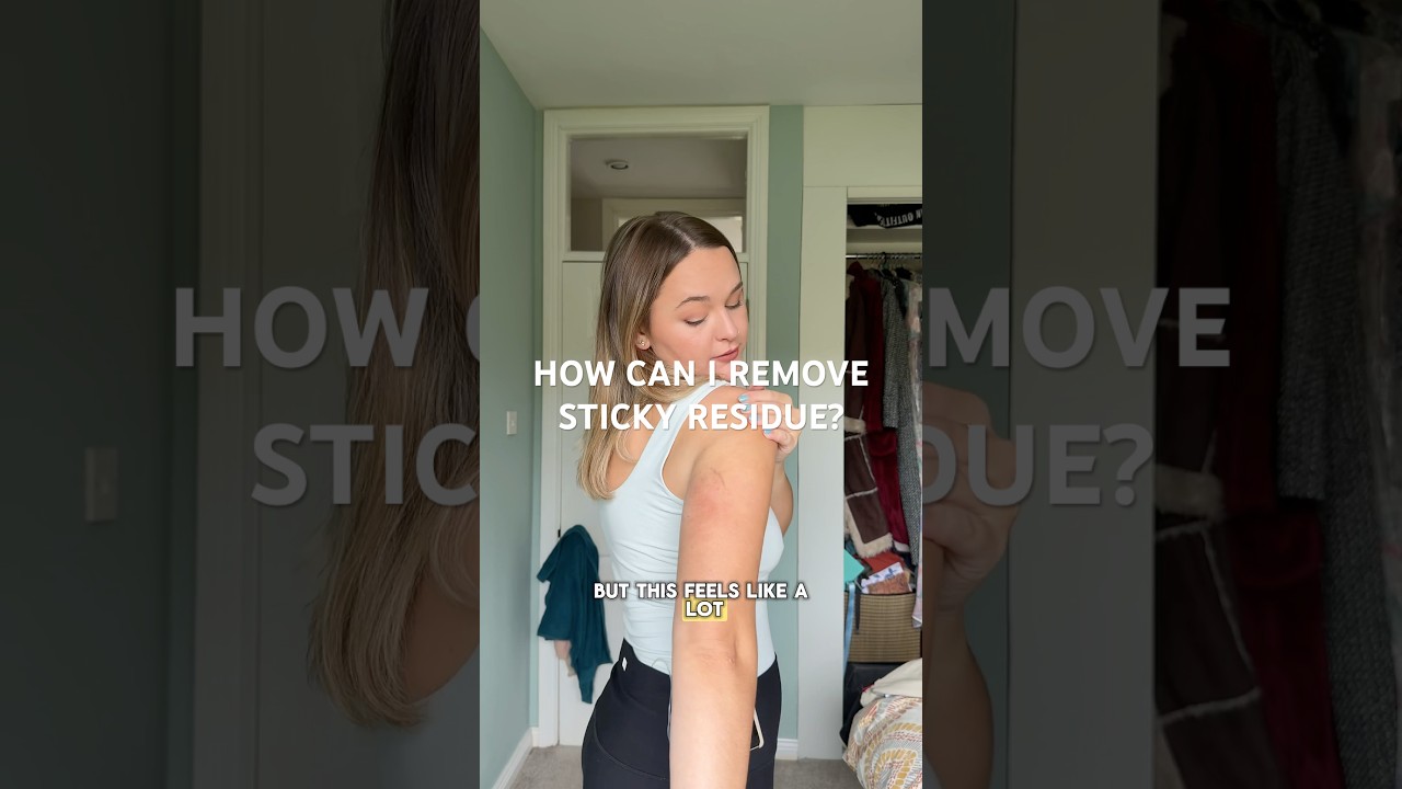 HELP! How can I REMOVE ADHESIVE sticky residue from my skin?! Type 1 diabetes problems!!