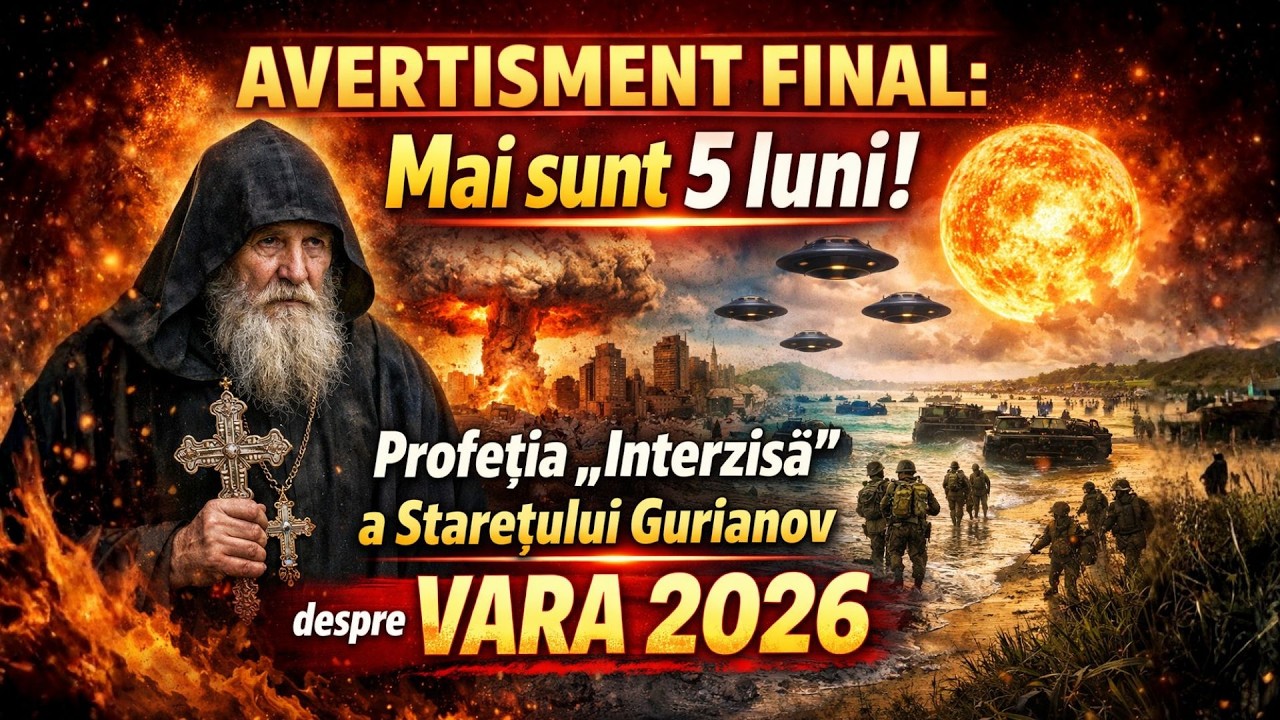 AVERTISMENT FINAL: Mai sunt 5 luni! Profeția „Interzisă” a Starețului Gurianov despre VARA 2026