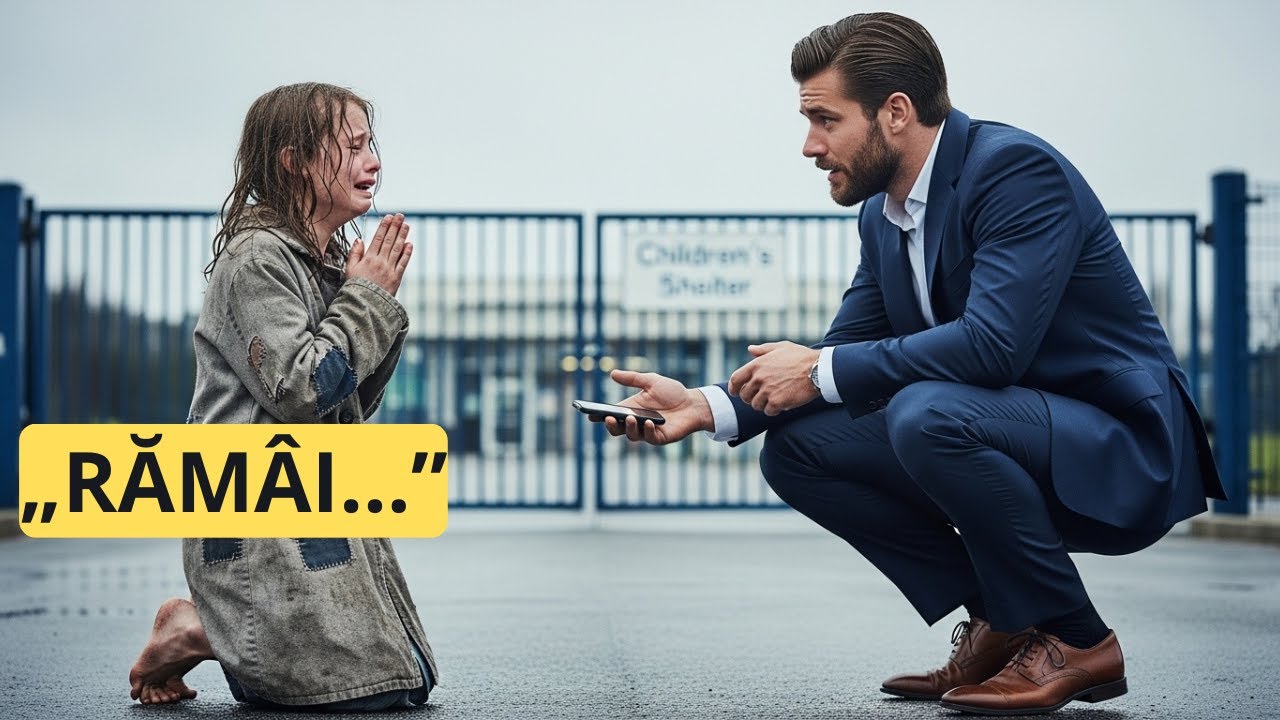 „Te rog, domnule… nu mă lăsa aici!” – a implorat fetița, iar milionarul a făcut ceva neașteptat!