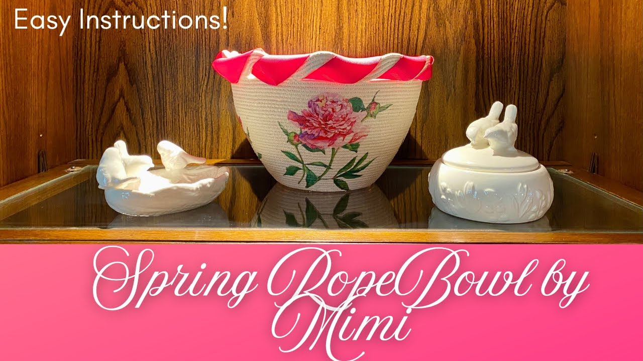 Spring Rope Bowl by Mimi