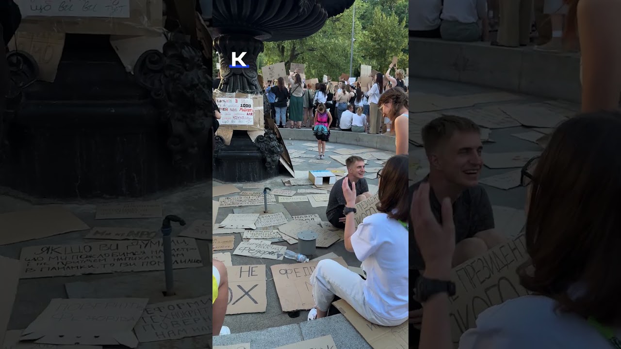 Protests continue in Kyiv for a second consecutive day