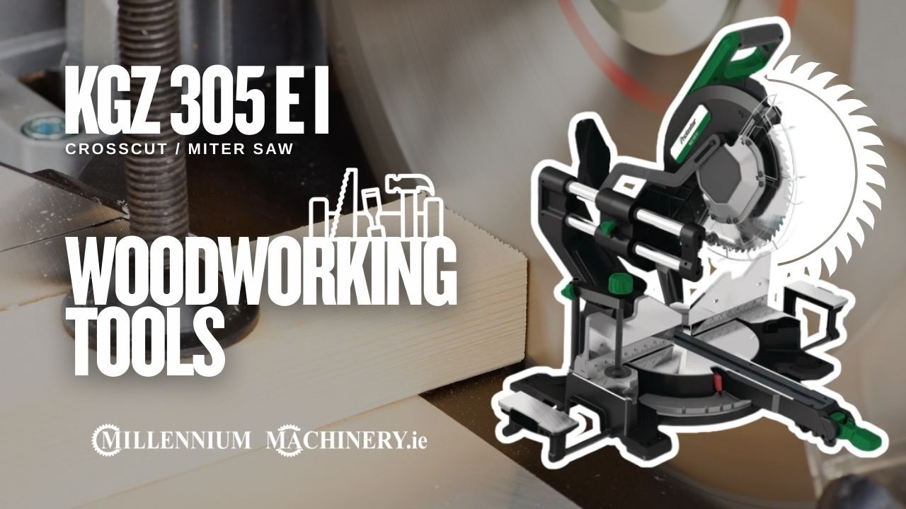 Meet the KGZ 305 E I Crosscut & Mitre Saw | Mobile and Versatile | Millennium Machinery