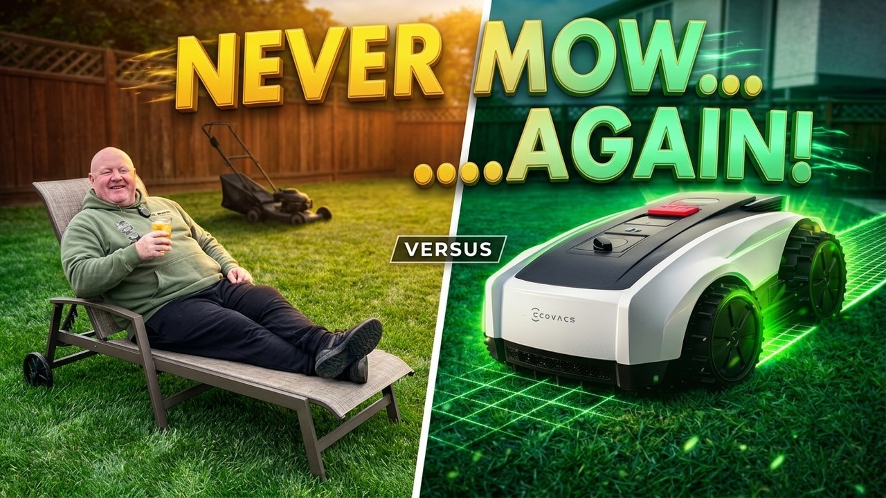 Ecovacs O1000 vs. Traditional Mowing: The Suburban Yard Test