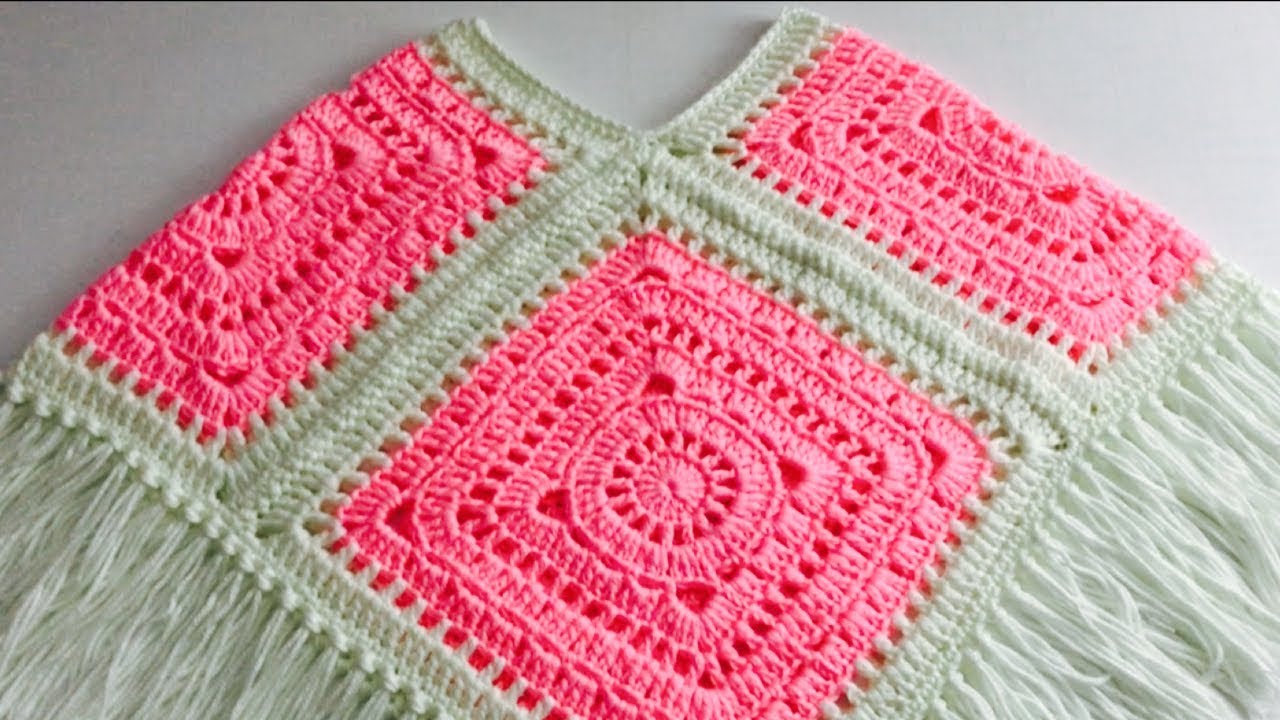 Poncho Crochê  Serelepe