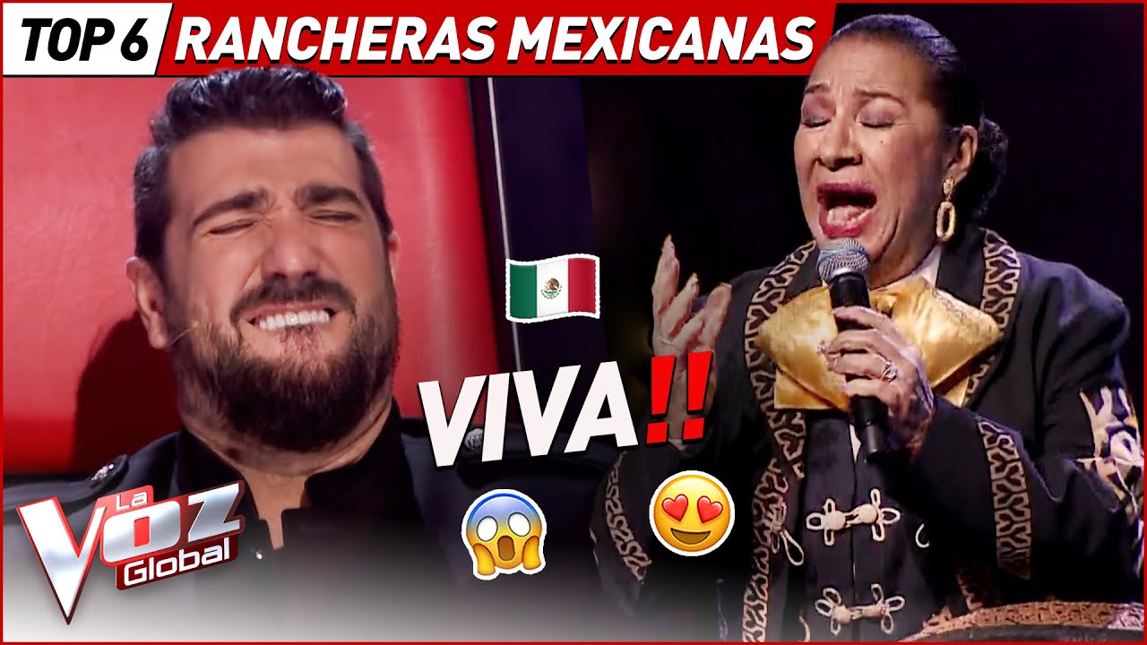 Las RANCHERAS más auténticas de La Voz Senior
