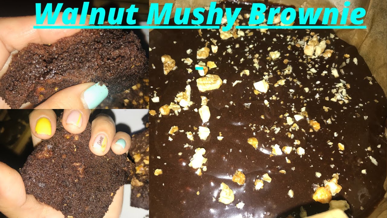 Walnut Mushy Brownie | by G's Pot