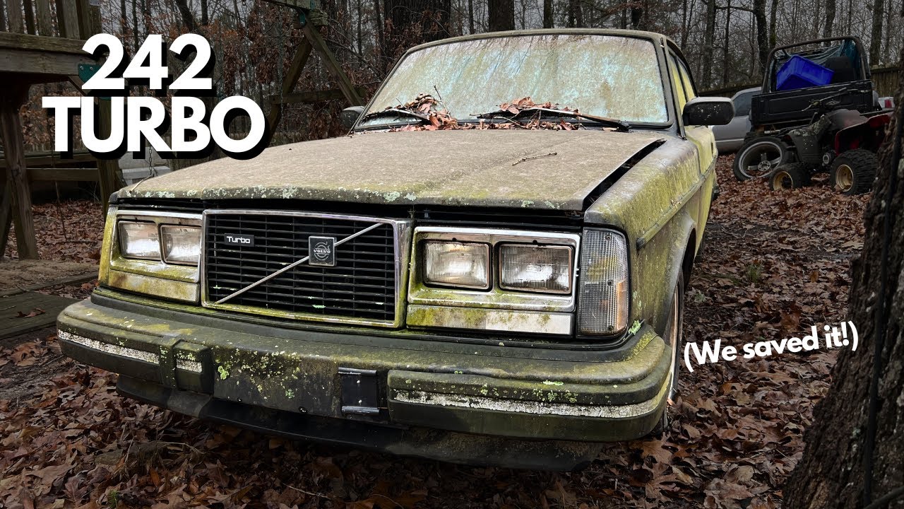 Сильно заброшенный Volvo 240 Turbo — мы его спасли!
