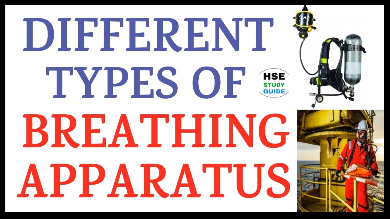 Different Types of Breathing Apparatus || Types of BA || EEBA/SCBA/Airline Breathing Apparatus