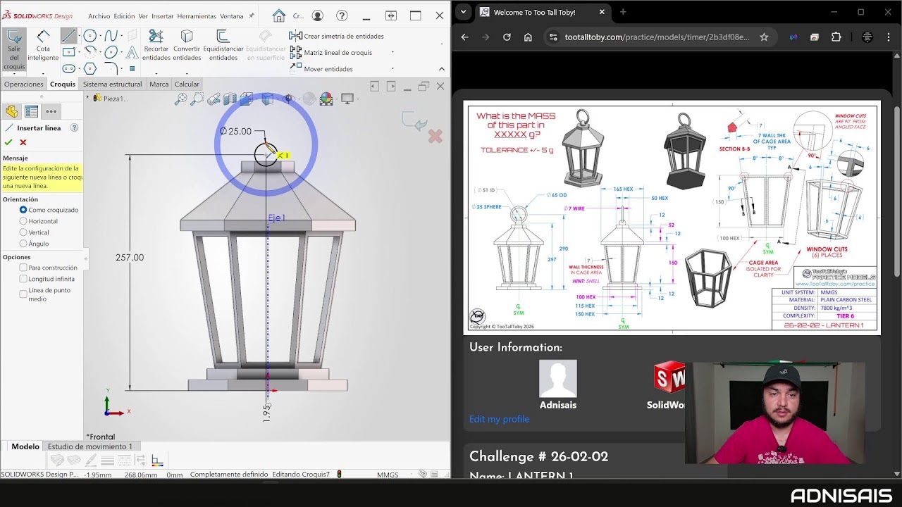 Practicando en SolidWorks 14-02-26