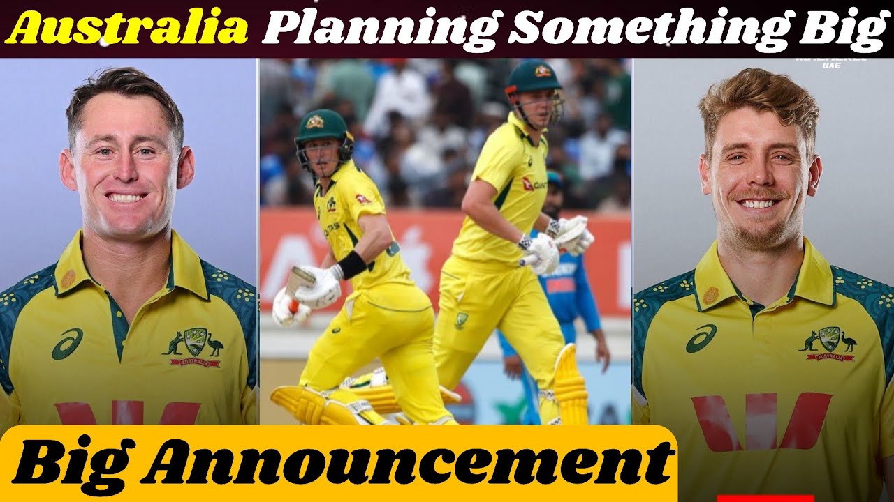 Cameron Green Ruled Out 😱of IND vs AUS ODIs | Marnus Labuschagne Named Replacement!