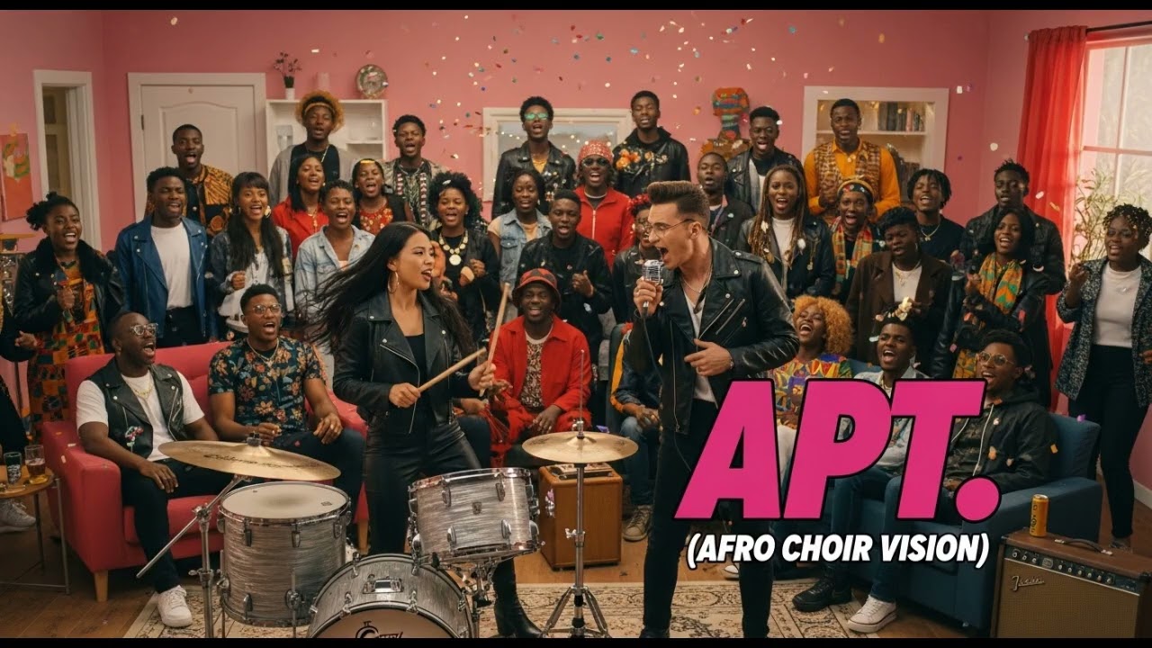 Afro Choir Vision - APT (Bruno & Rose Cover) | Stunning Afro Acapella Version