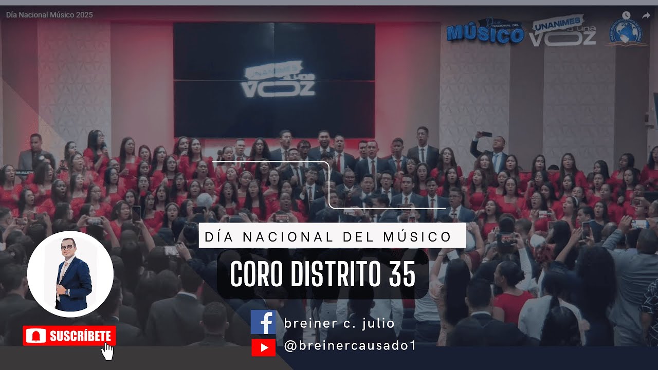 Coro Distrito 35 | Celebración Dia Nacional del Músico IPUC