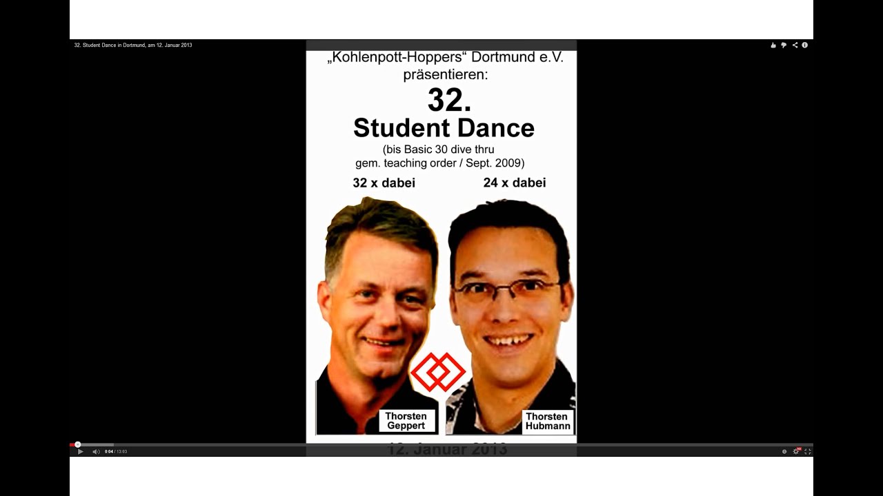 32. Student Dance in Dortmund, am 12. Januar 2013