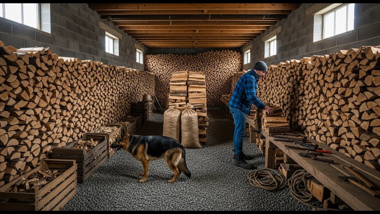 They Mocked the Veteran’s Underground Shelter — Until His Firewood Stayed Dry All Winter