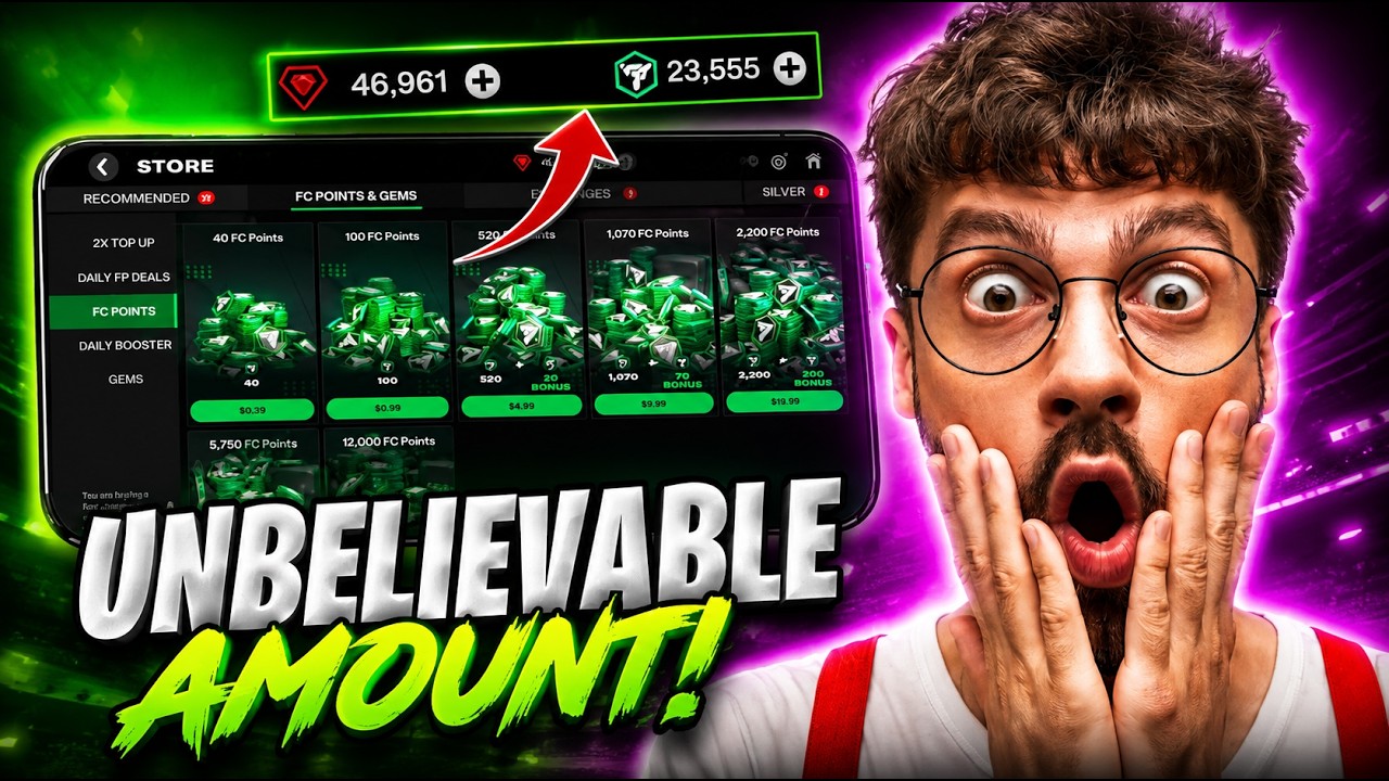 FC Mobile Hack/Mod apk - GET UNLIMITED GEMS & Points in FC Mobile (iOS Android) 2026 Tutorial