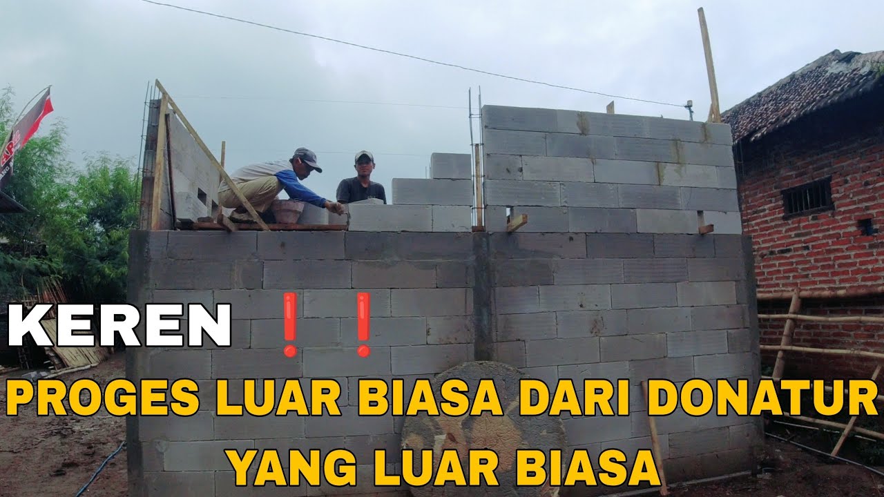 Keren❗❗Progres Luar Biasa Dari Donatur Yang Luar Biasa 