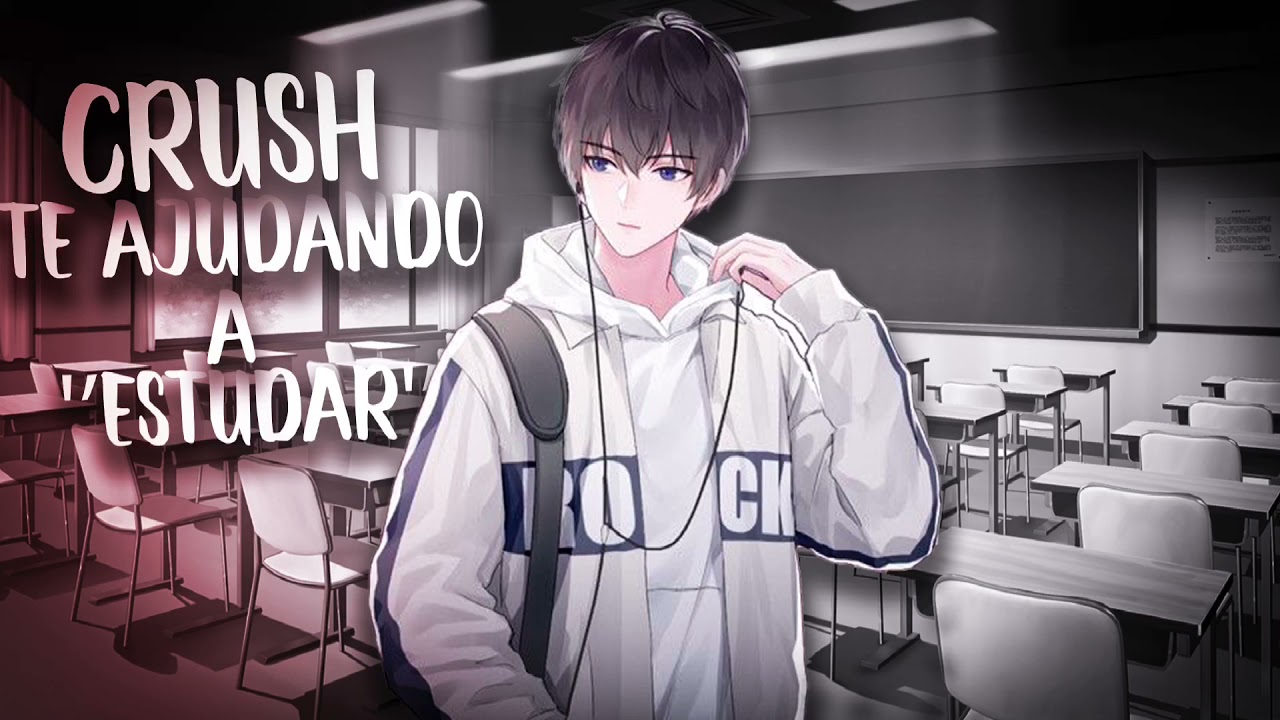 (ASMR) CRUSH TE AJUDANDO A “ESTUDAR”…