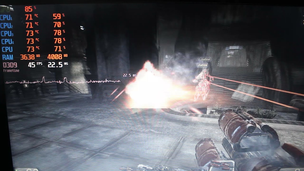Unreal Tournament 3 on i3 3227U/8gb ram.