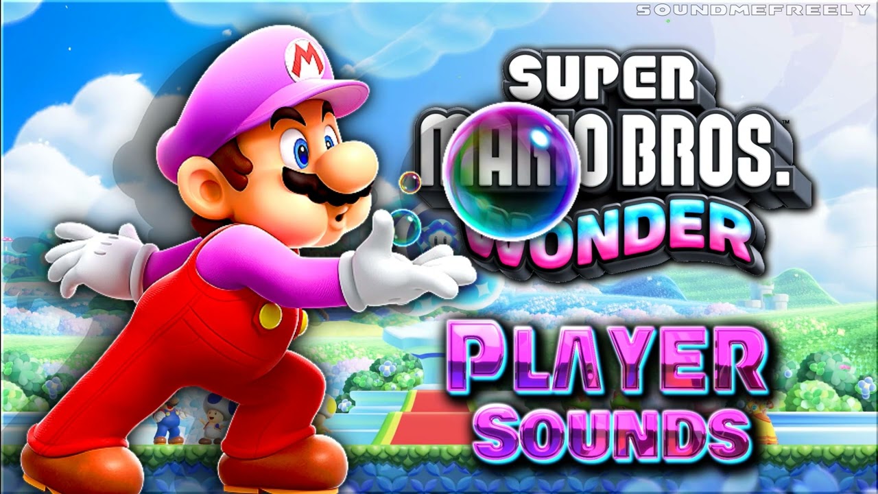 All Player Sound Clips • Super Mario Bros. Wonder • Nintendo Switch