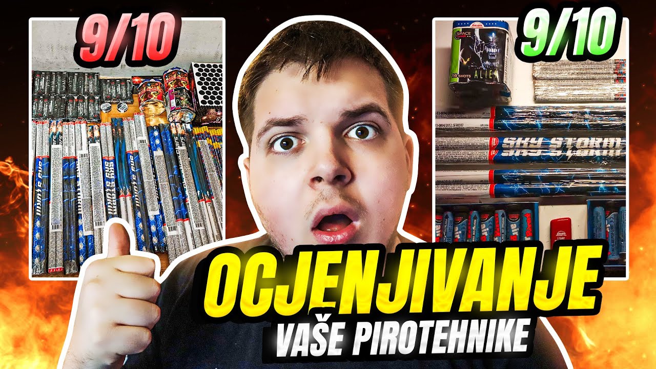 OCJENJIVANJE VAŠIH ZALIHA PIROTEHNIKE #1