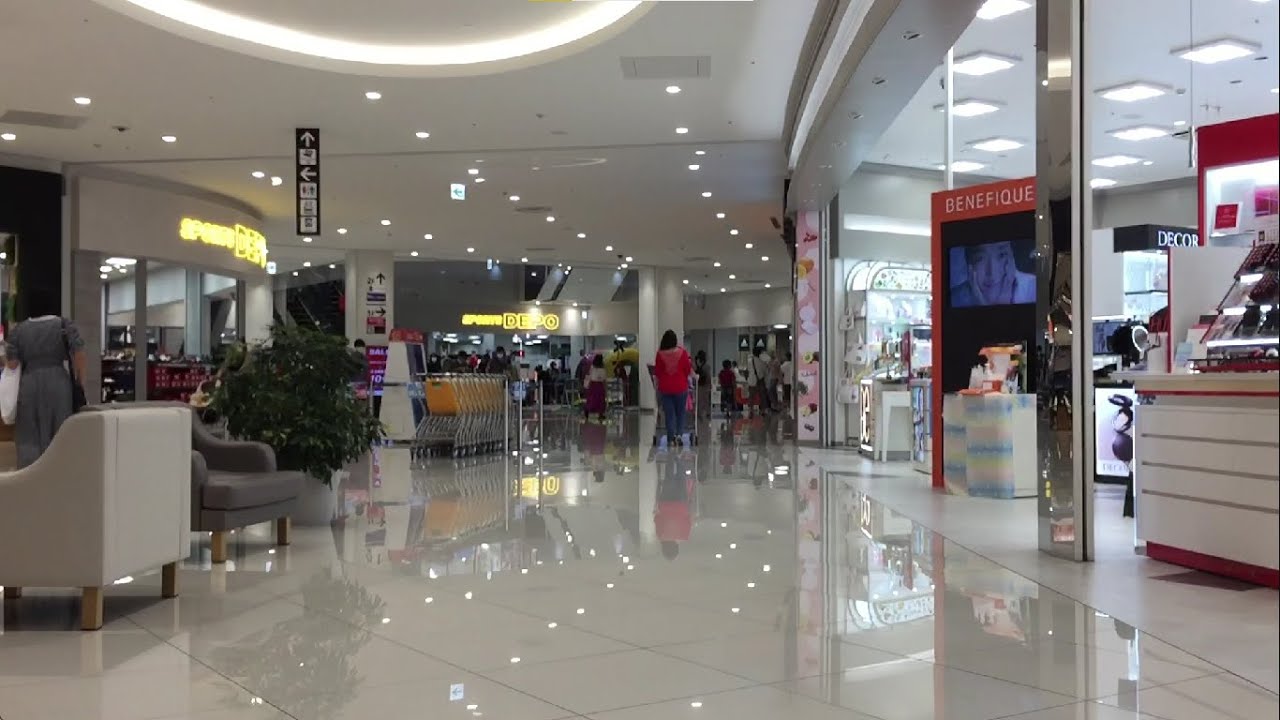 【三重県 津市】イオンモール津南 イオンモールウォーキング？専門店街１階を歩いてみた！Aeon Mall walking Aeon Mall Tsu minami Japan Tsu Mie