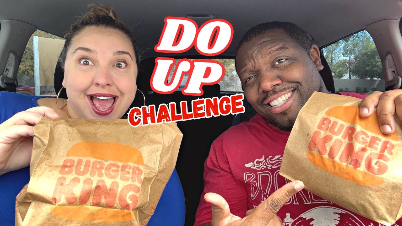 Who Did It BEST?! [Do Up Food Challenge at Burger King]