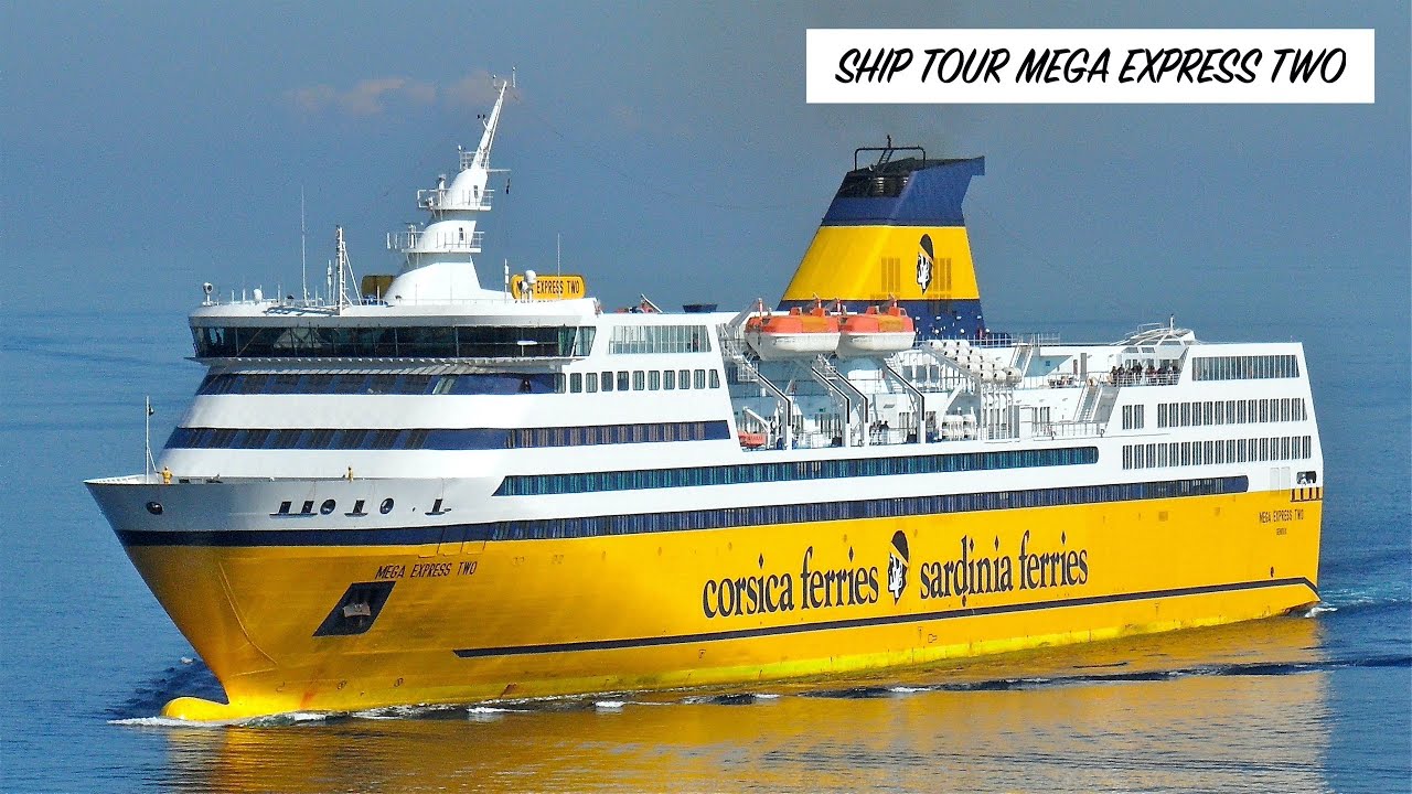 Mega Express Two (Ship Tour) | Golfo Aranci - Livorno | Corsica Sardinia Ferries