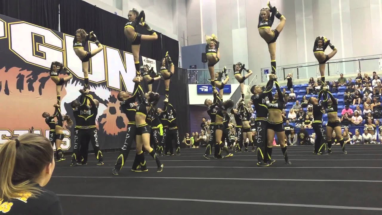 TopGun Allstars Large Coed TGLC 2015-2016 showcase