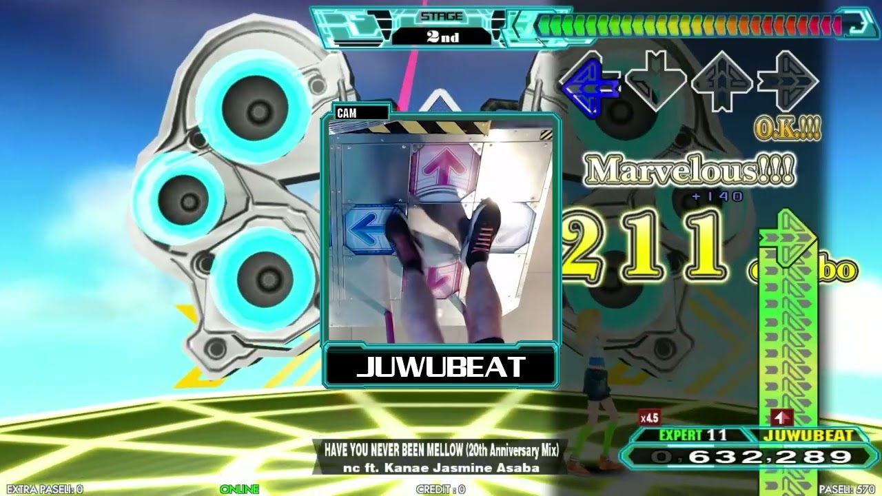 [DDR A20 PLUS] HAVE YOU NEVER BEEN MELLOW (20th Anniversary Mix) (Single Expert 23p PFC)