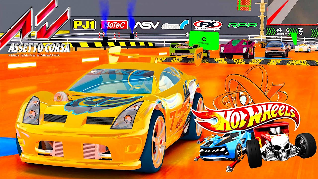 Hot Wheels Mod For Assetto Corsa 2025 !! + Downloads (Moza R5)