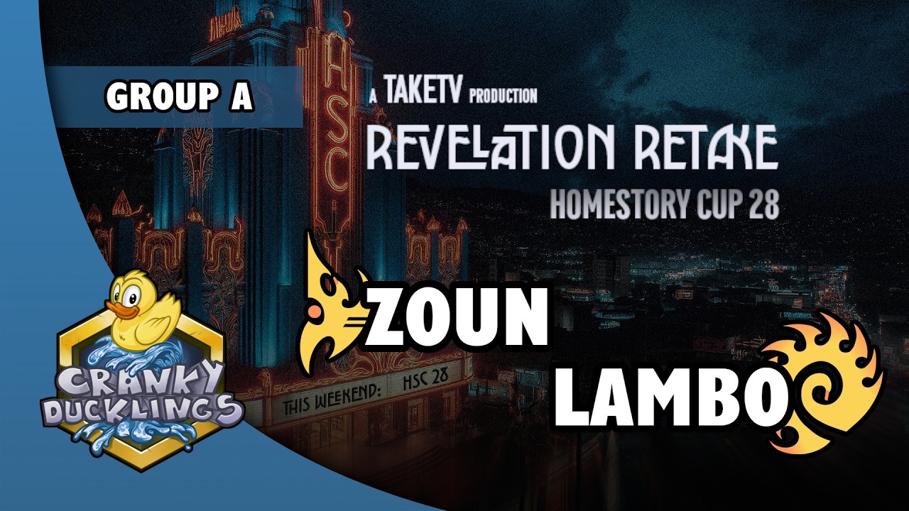 Zoun vs Lambo - PvZ | HomeStory Cup 28: Group Stage - Group A | StarCraft 2 Tournament