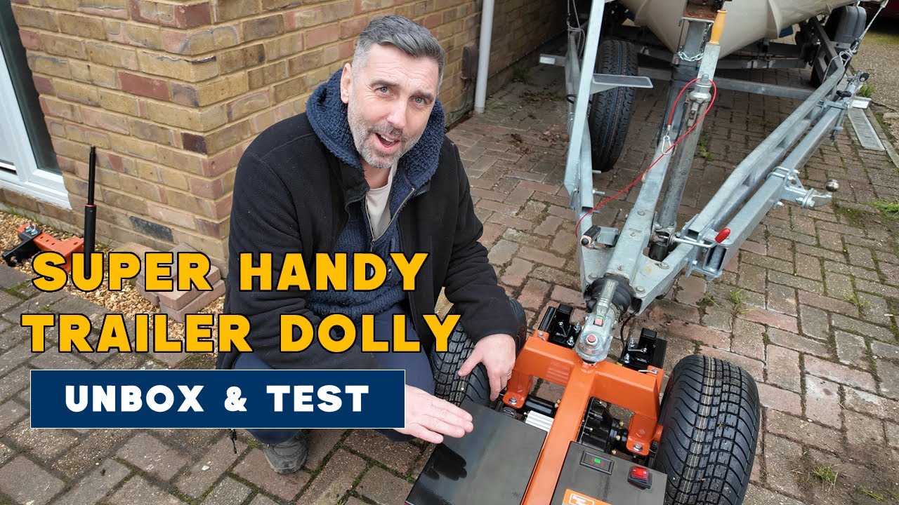 SuperHandy Trailer Dolly Super Duty 7500 фунтов — распаковка и тестирование