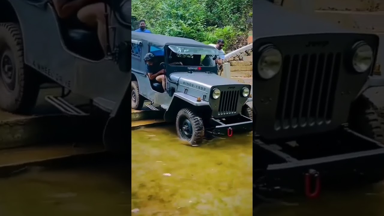 #4x4 #Jeep mass video #thallumala #malayalam 💥#shibi💯#trending #shibi