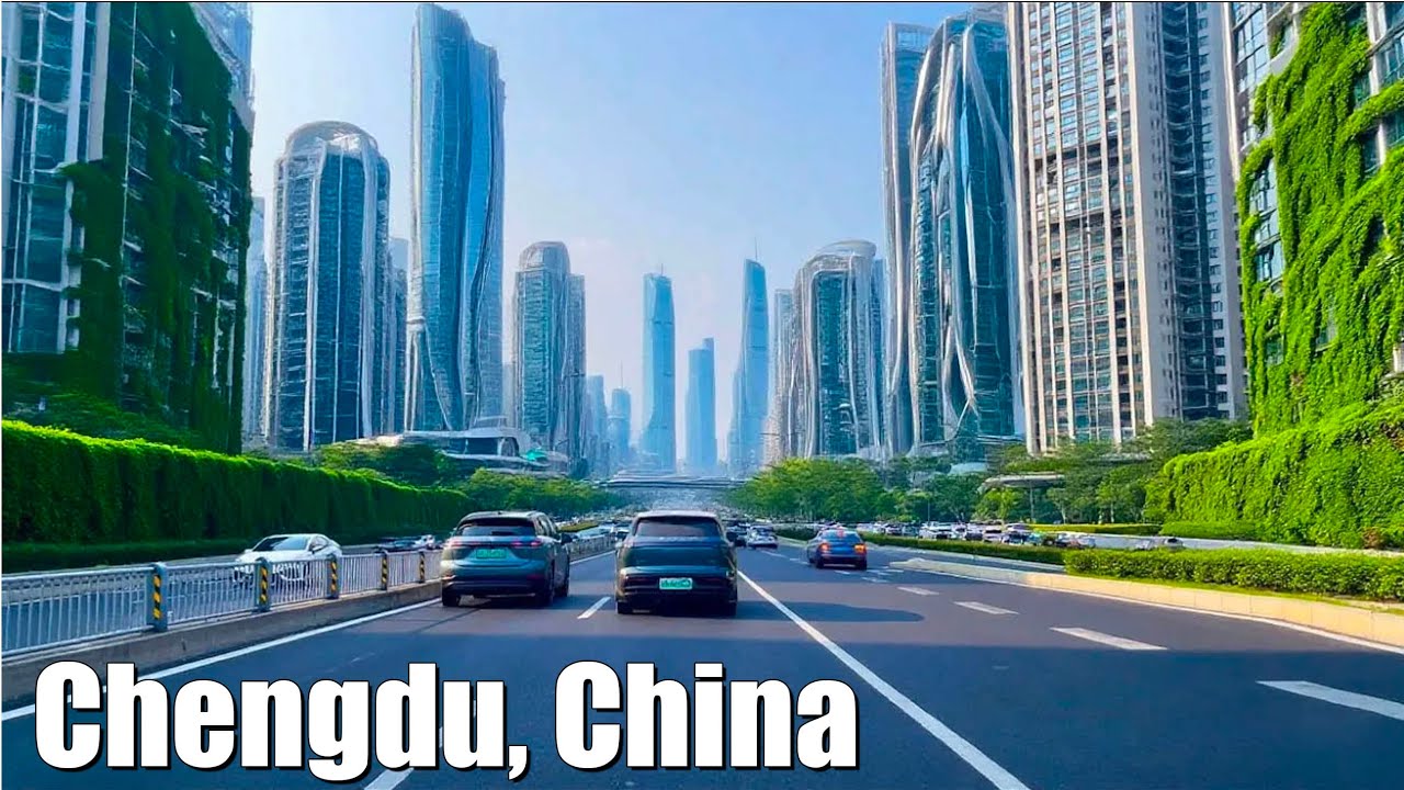 Driving Tour in Chengdu, China: From South to North, the Most Prosperous Metropolis in Western China
