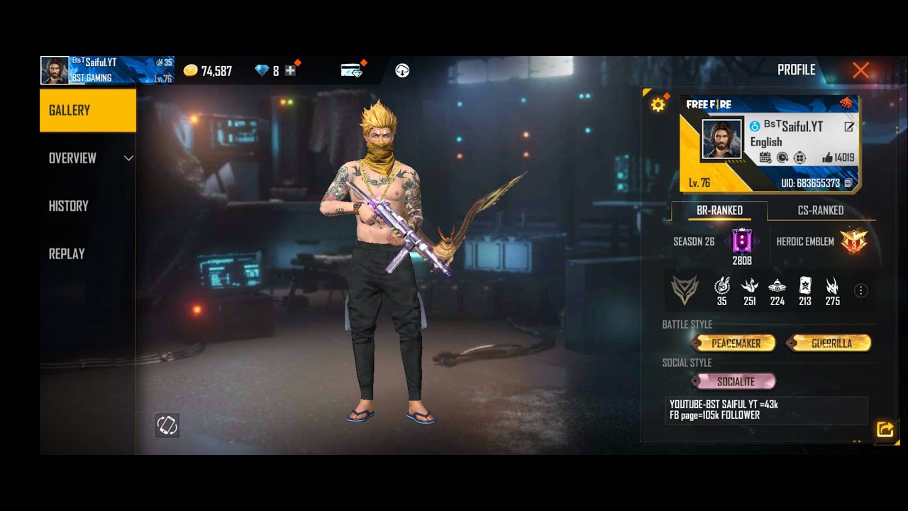 Bst Saiful Yt Live 76 Level Id 683655373