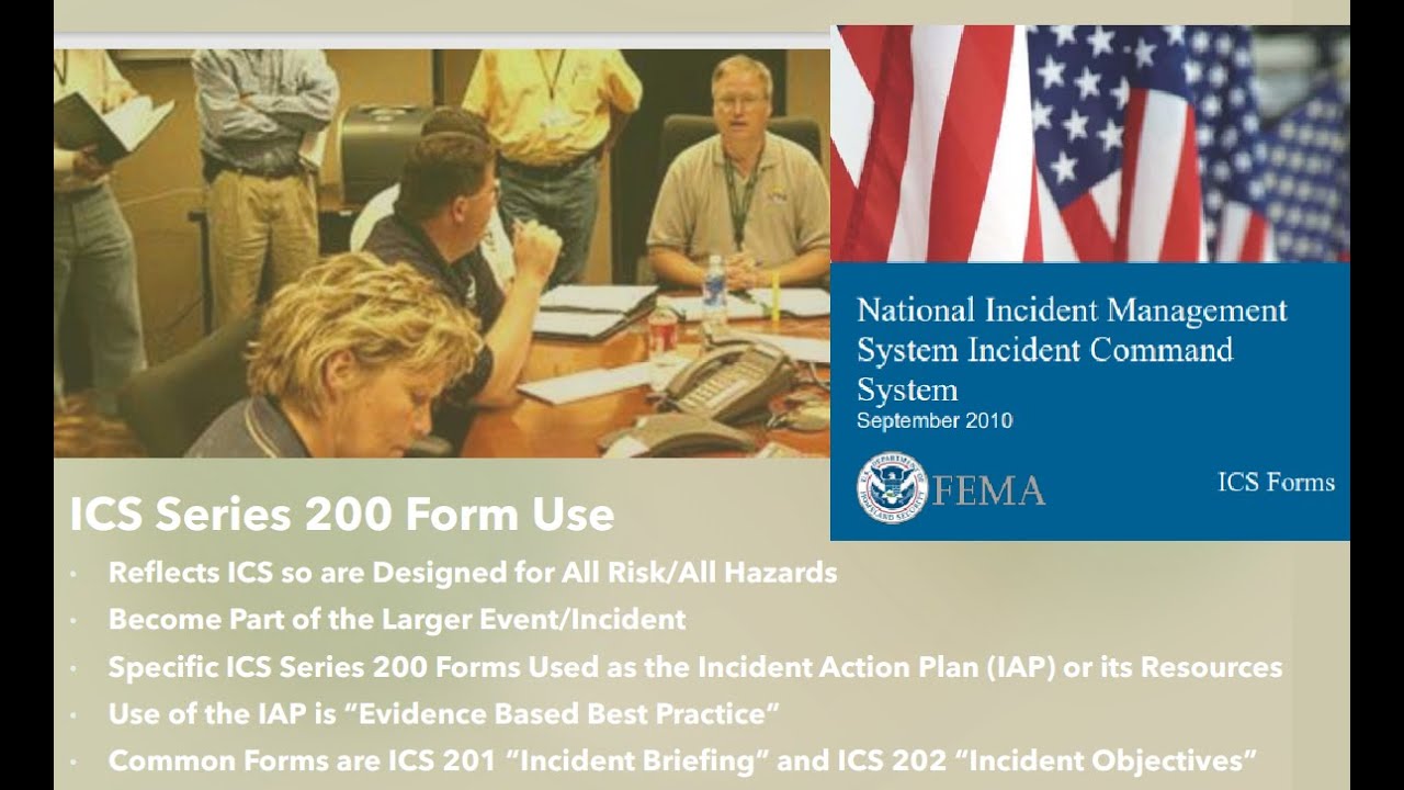 EmComm- Commonly Used Forms (ICS & IAP)