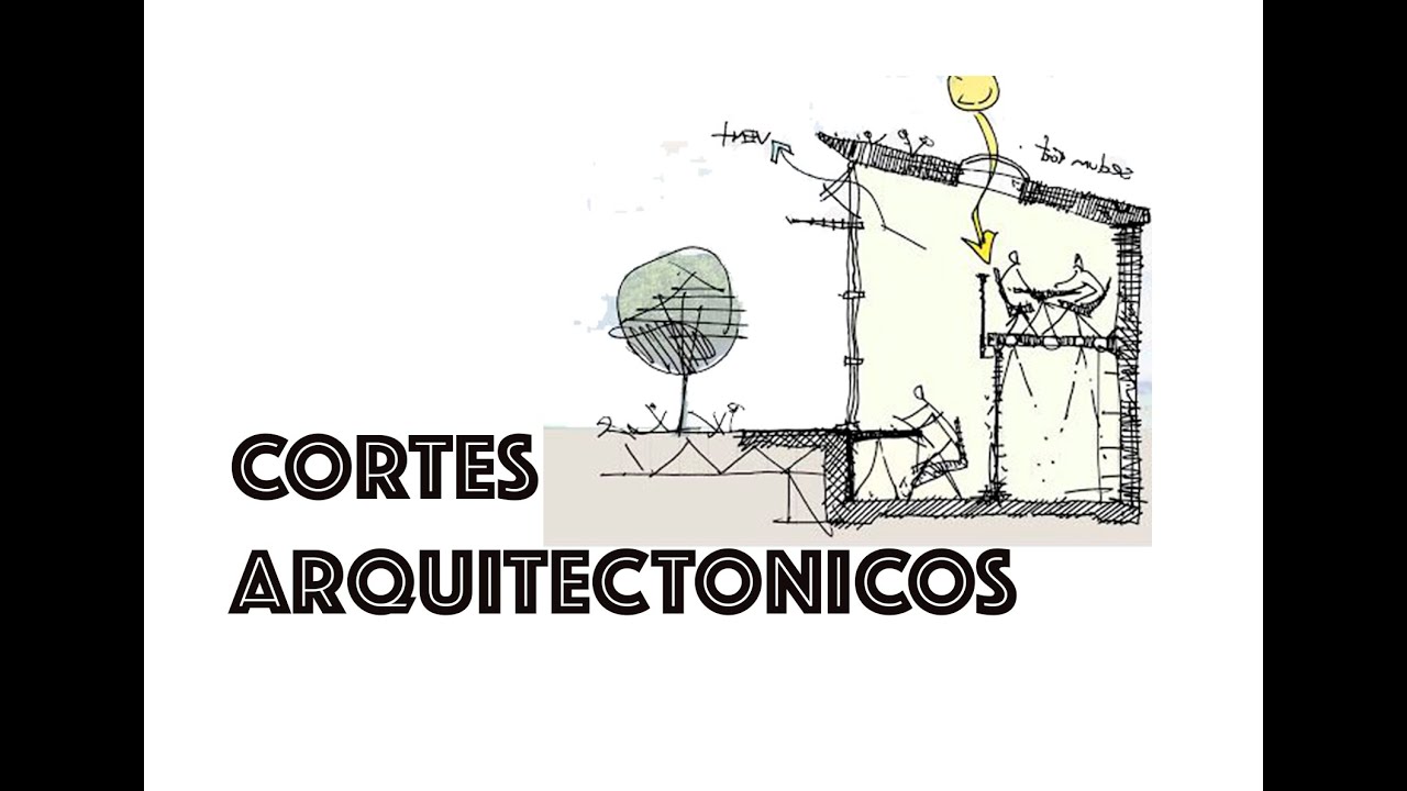 ¿Qué son los CORTES en Arquitectura y cómo hacerlos?