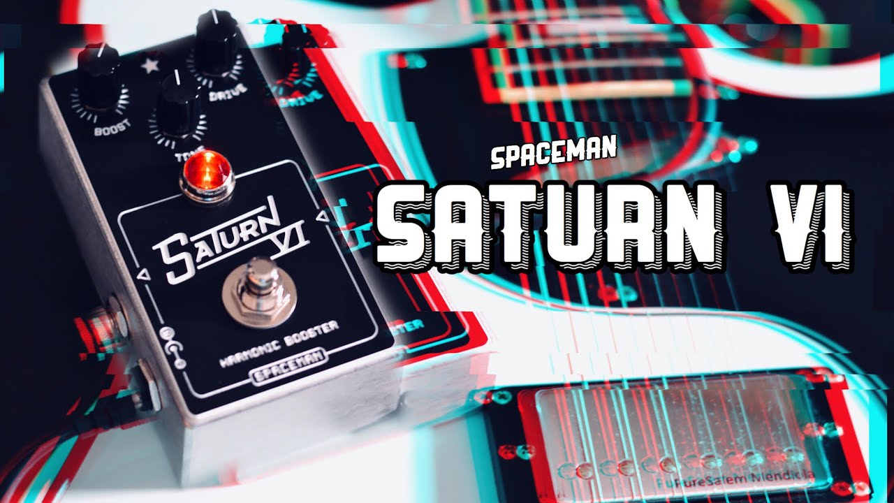 Spaceman Effects Saturn VI demo | More than just a harmonic boost pedal for guitar?