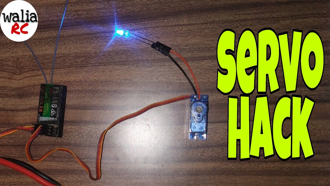 How to turn On/Off lights on rc model through transmitter.