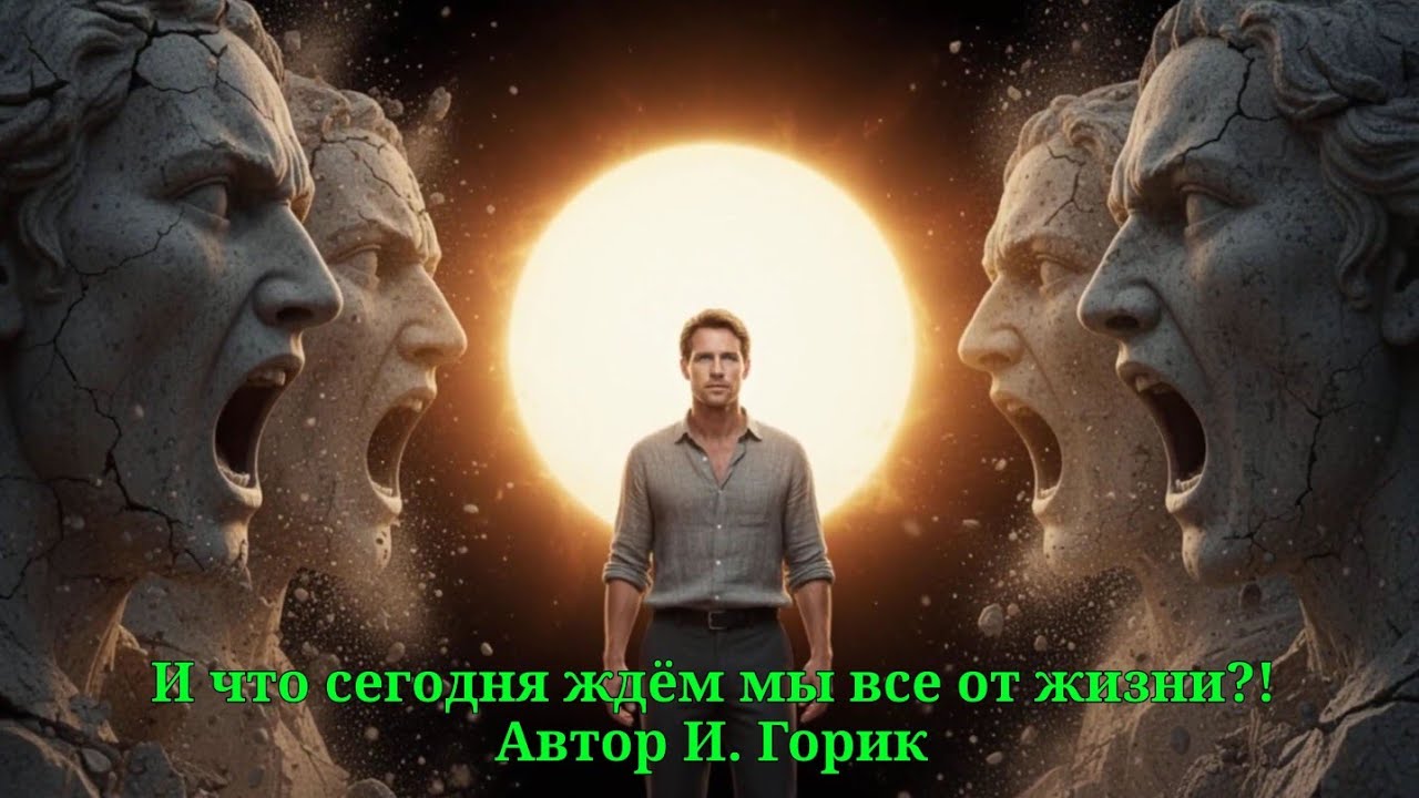И что сегодня ждём мы все от жизни?!