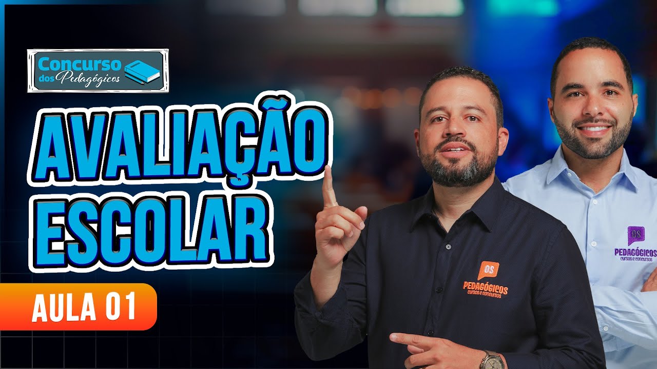 Avaliação Escolar com o professor Carlinhos Costa