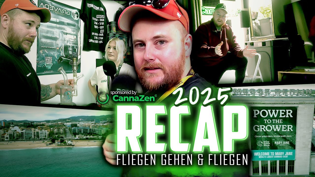 DICHTSEIN, MESSE-ACTION, GROW & TRAVEL - 2025 RECAP #danke | CannaZen x luckyandstoned