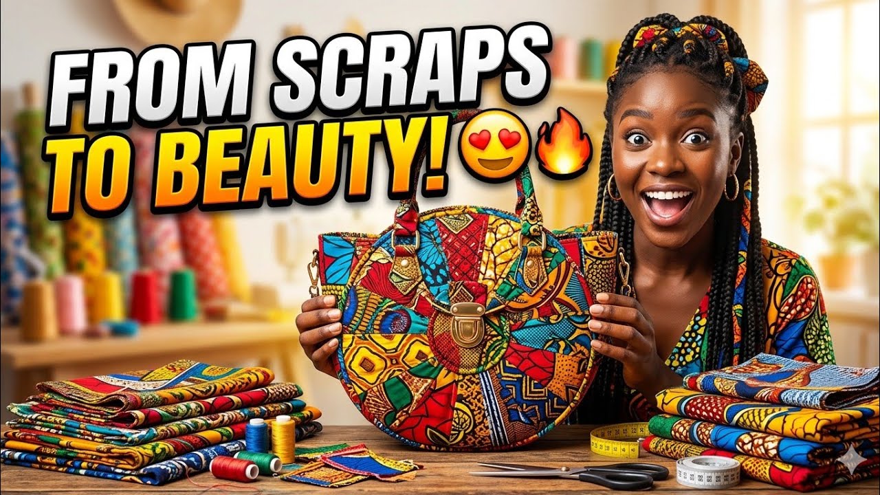No stop 🛑 disposing your leftovers fabric make this purse 